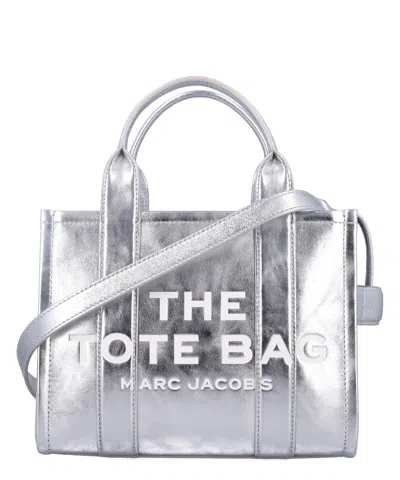 Marc Jacobs The Small Tote Handbag In Silver