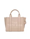 Marc Jacobs The Small Tote In Camel Color Leather In Neutral