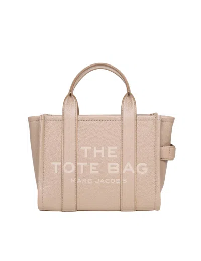 Marc Jacobs The Small Tote In Camel Color Leather In Neutral