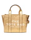 Marc Jacobs The Small Tote Laminated Leather In Gold