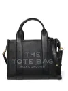 Marc Jacobs The Small Tote Leather Tote In Black