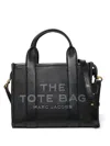Marc Jacobs The Small Tote Leather Tote In Black