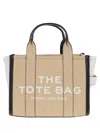Marc Jacobs Two-tone Leather Tote With Structured Silhouette In Multi
