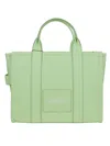 Marc Jacobs The Leather Medium Tote Bag In Peppermint