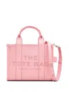 Marc Jacobs The Leather Small Tote Bag In Pink