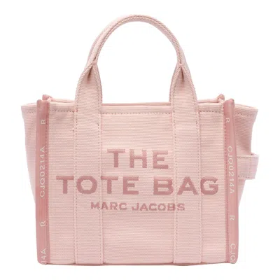Marc Jacobs 'the Small Tote' Pink Cotton Bag