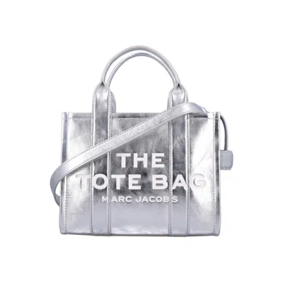 Marc Jacobs The Small Tote In Silver