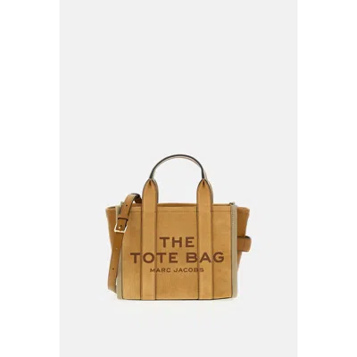 Marc Jacobs The Small Tote Suede In Neutral