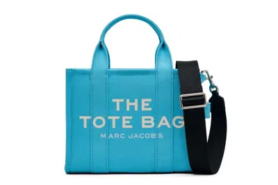 Pre-owned Marc Jacobs The Small Tote Tote Aqua