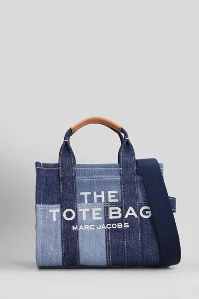 Marc Jacobs The Small Tote Tote In Blue Denim