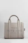 Marc Jacobs The Small Tote Tote In Grey Leather In Gray