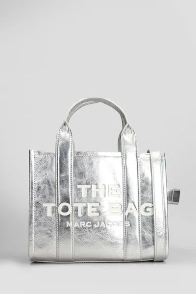 Marc Jacobs The Small Tote Tote In Silver
