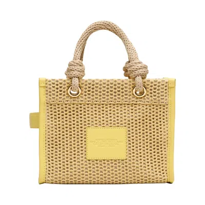 Pre-owned Marc Jacobs The Small Woven Rope Tote Bag 'natural' | Tan | Women's Size Onesize In Brown