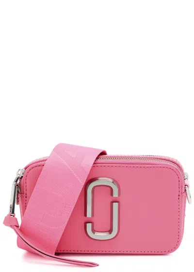 Marc Jacobs The Snapshop Leather Cross-body Bag In Pink