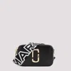 MARC JACOBS THE SNAPSHORT SHOULDER BAG IN WHITE LEATHER