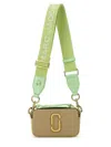 Marc Jacobs Snapshot Crossbody Bag External Pocket In Beige
