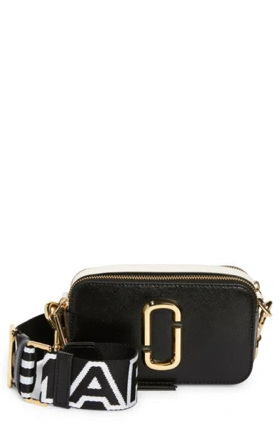 Marc Jacobs The Snapshot Bag In Black/ Multi