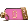 Marc Jacobs The Colorblock Snapshot In Bow Pink Multi