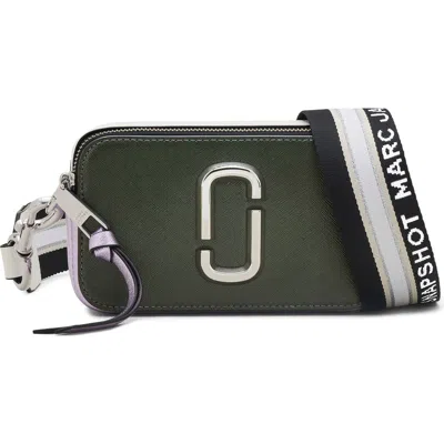 Marc Jacobs Snapshot Saffiano Leather Crossbody Bag In Ivy Multi