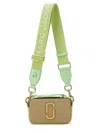 Marc Jacobs Snapshot Crossbody Bag External Pocket In Neutrals