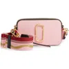 Marc Jacobs The Snapshot Bag In New Baby Pink/red