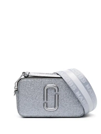 Marc Jacobs Metallic Snapshot Glitter Zipped Crossbody Bag