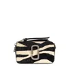 Marc Jacobs Snapshot Pony-effect Shoulder Bag In Black
