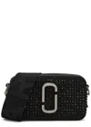 Marc Jacobs The Snapshot Crystal Embellished Camera Bag In Black