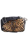 Marc Jacobs Cheetah Print Calf Hair Bag With Adjustable Strap In Beige