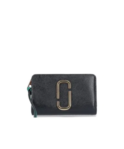 Marc Jacobs The Snapshot Compact Wallet In Black