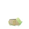 Marc Jacobs The Snapshot Peppermint Multi Leather Camera Bag In Green