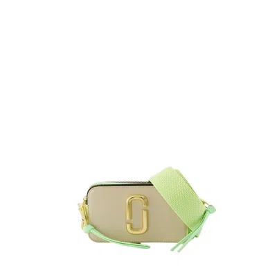 MARC JACOBS MARC JACOBS THE SNAPSHOT CROSSBODY - LEATHER - GREEN