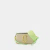 Marc Jacobs The Snapshot Peppermint Multi Leather Camera Bag