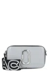 Marc Jacobs The Snapshot Crossbody In Silver