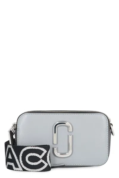 Marc Jacobs The Snapshot Crossbody In Silver