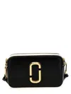 Marc Jacobs Black And White Leather The Snapshot Crossbody Bag