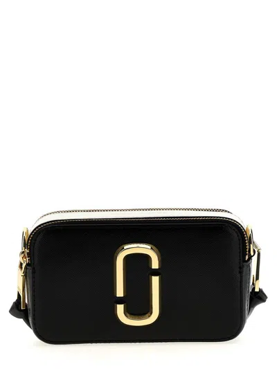 Marc Jacobs 'the Snapshot' Crossbody Bag In 黑色