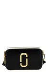 Marc Jacobs Black And White Leather The Snapshot Crossbody Bag
