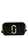 Marc Jacobs Black And White Leather The Snapshot Crossbody Bag