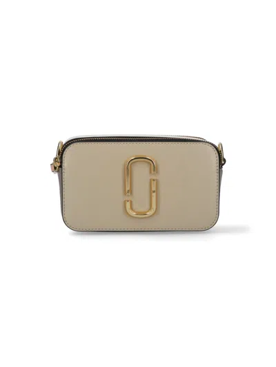 Marc Jacobs The Snapshot Crossbody Bag Shoulder Bag In Beige