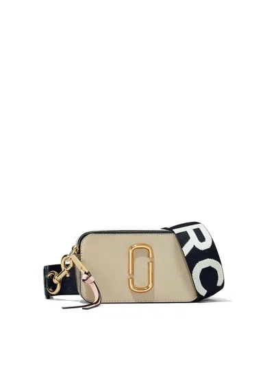 Marc Jacobs The Snapshot Crossbody Bag In Cream