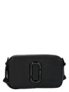Marc Jacobs Snapshot Dtm Saffiano Leather Crossbody Bag In Black