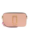 Marc Jacobs Womens Rose Multi Snapshot Leather Cross-body Bag In Pink