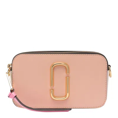 Marc Jacobs Womens Rose Multi Snapshot Leather Cross-body Bag In Pink