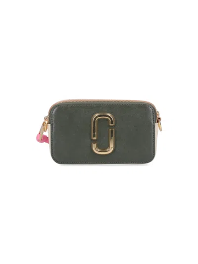 Marc Jacobs The Snapshot Crossbody Bag In Verde