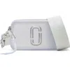 Marc Jacobs The Jelly Snapshot Crossbody Bag In White/clear