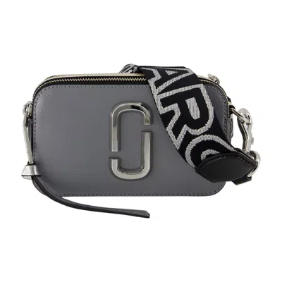 Marc Jacobs The Snapshot Crossbody In Gray