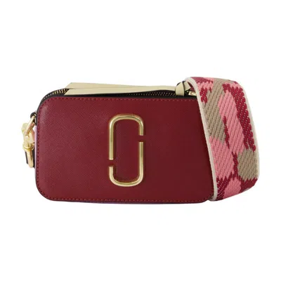 Marc Jacobs The Snapshot Crossbody In Red