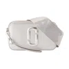 Marc Jacobs The Snapshot Crossbody In Silver