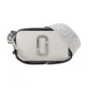 Marc Jacobs Women Multicolor Leather The Snapshot Crossbody Bag In White